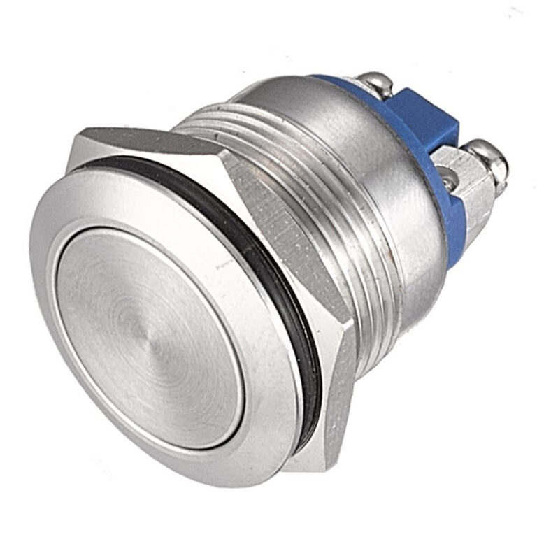 Botón Pulsador 22mm Push Boton Acero Inox Momentáneo C/ Agua ⋆ Vizcaino ...