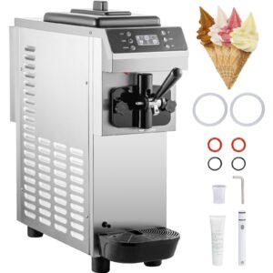 Máquina comercial de helado nevera - Sabor único con preenfriamiento 1200W