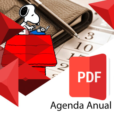 Agenda Anual Decorada - Tamaño A5