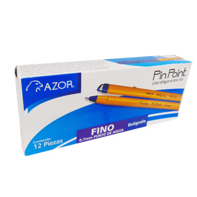 Bolígrafo Pin Point Azor Punto Fino - Pack 12pz