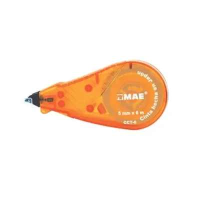 Corrector En Cinta Mae 5 Milimetros X 6 Metros Mod. CCT-6