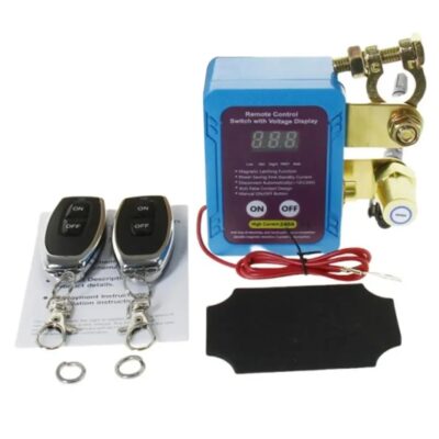 Interruptor de desconexión remota de batería, 240A, 12/24V