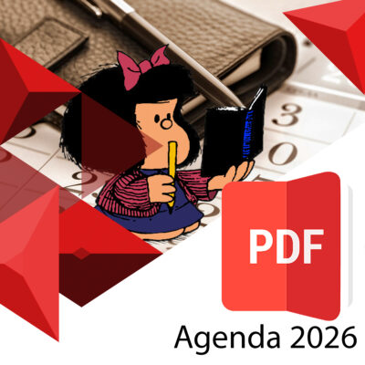 Agenda 2026 Decorada - Tamaño A5 Editable