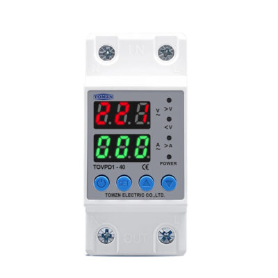 Protector de Voltaje y Corriente Digital Ajustable TOMZN TOVPD1-40