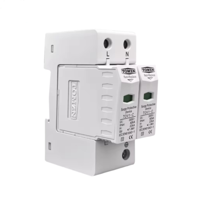 Supresor de picos 2P AC SPD TOV1-C (20KA-40KA) 385V